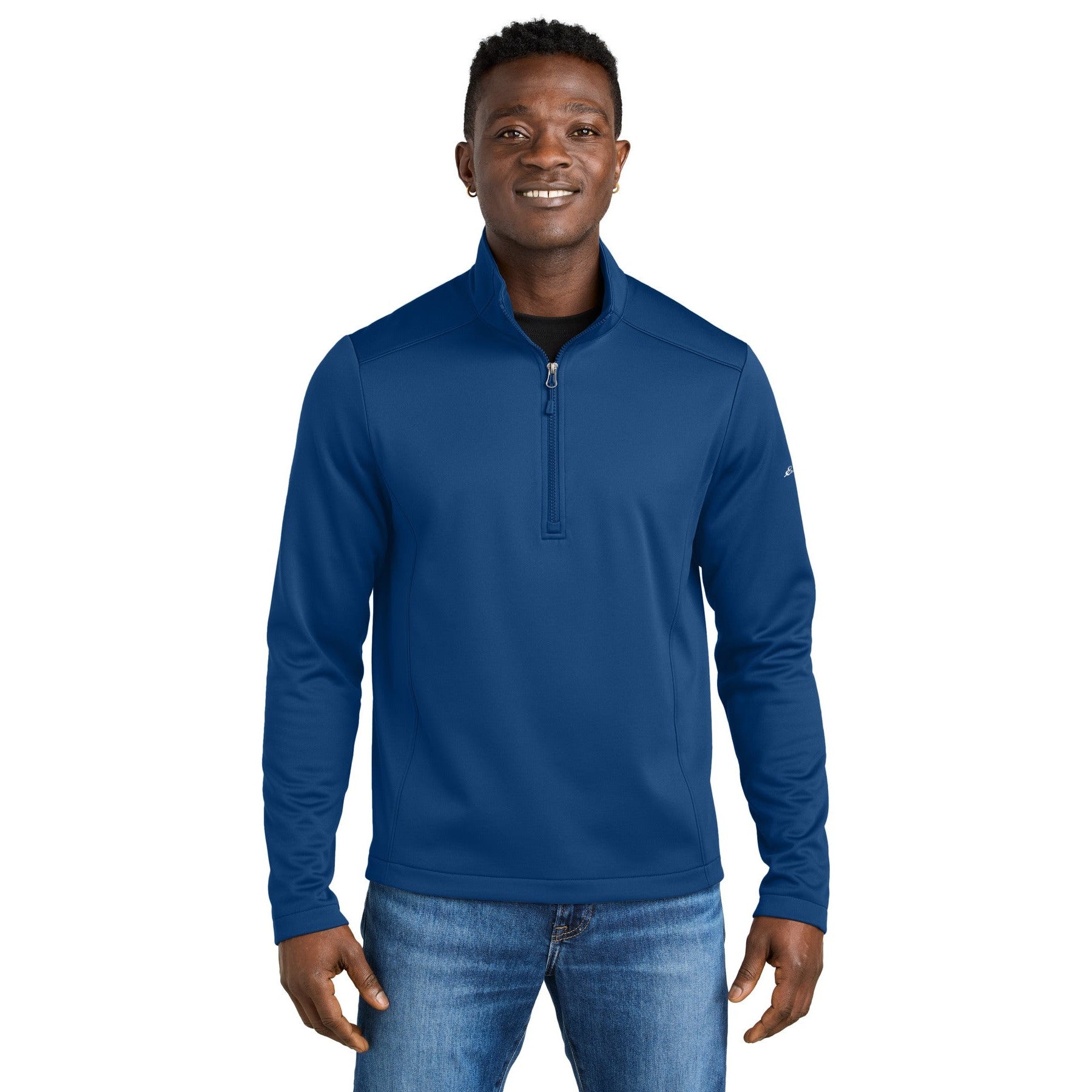 Eddie Bauer-Eddie Bauer® Smooth Mid Layer Fleece 1/2-Zip EB2360-MedTech-2